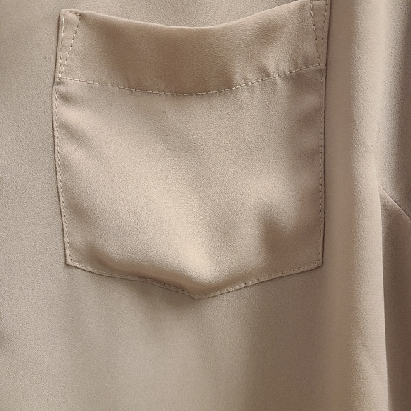 The Limited Button-Up Top, Dusty Pink, XL - Picture 4 of 7